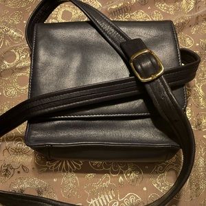 Vintage navy blue bag
